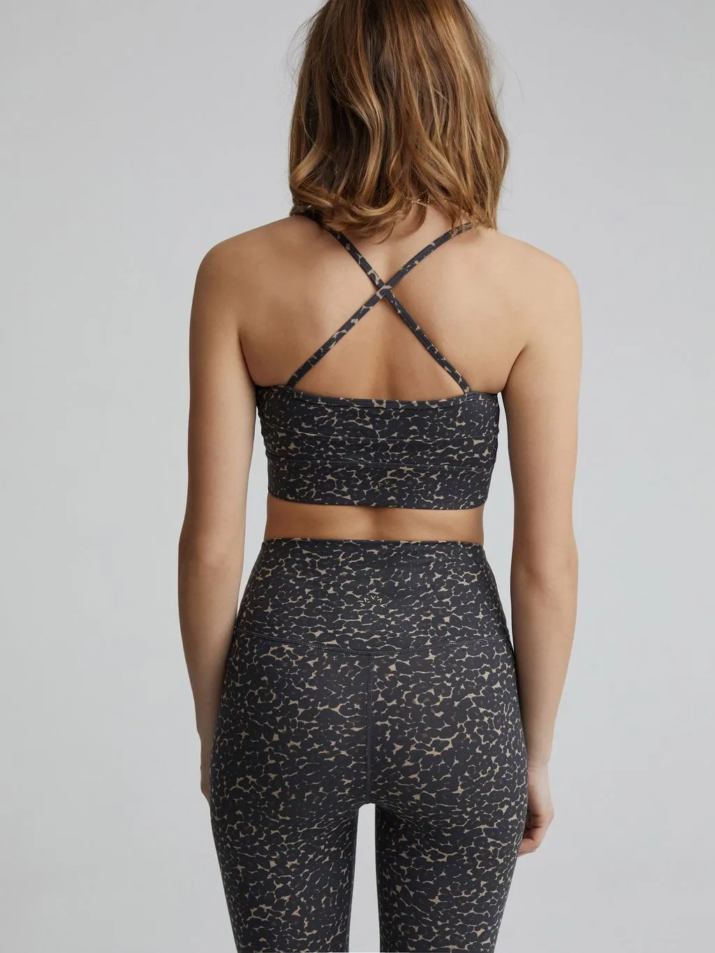 Cluster Leopard Let's Move Irena Sports Bra
