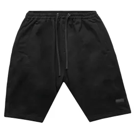 HOMME  Rubber Patch Shorts Black