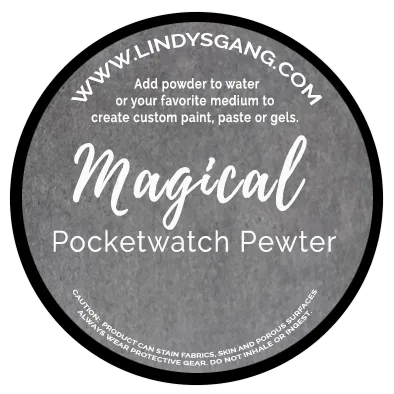 Pocketwatch Pewter Magical Jar