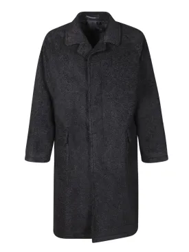 Teddy effect black coat