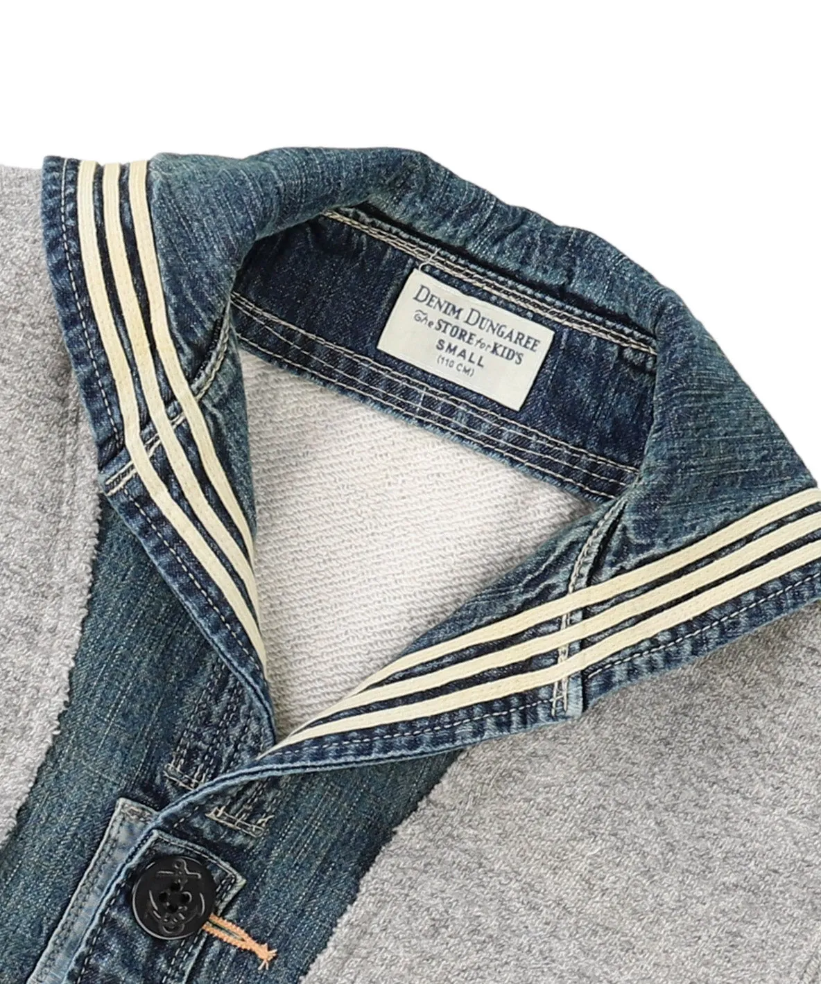 Vintage Fleece Remake Sailor Sweat Jacket